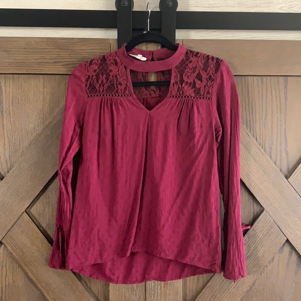 Maurice’s | Maroon Top